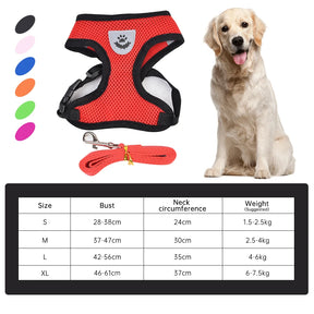 Red FlexFit Pet Harness