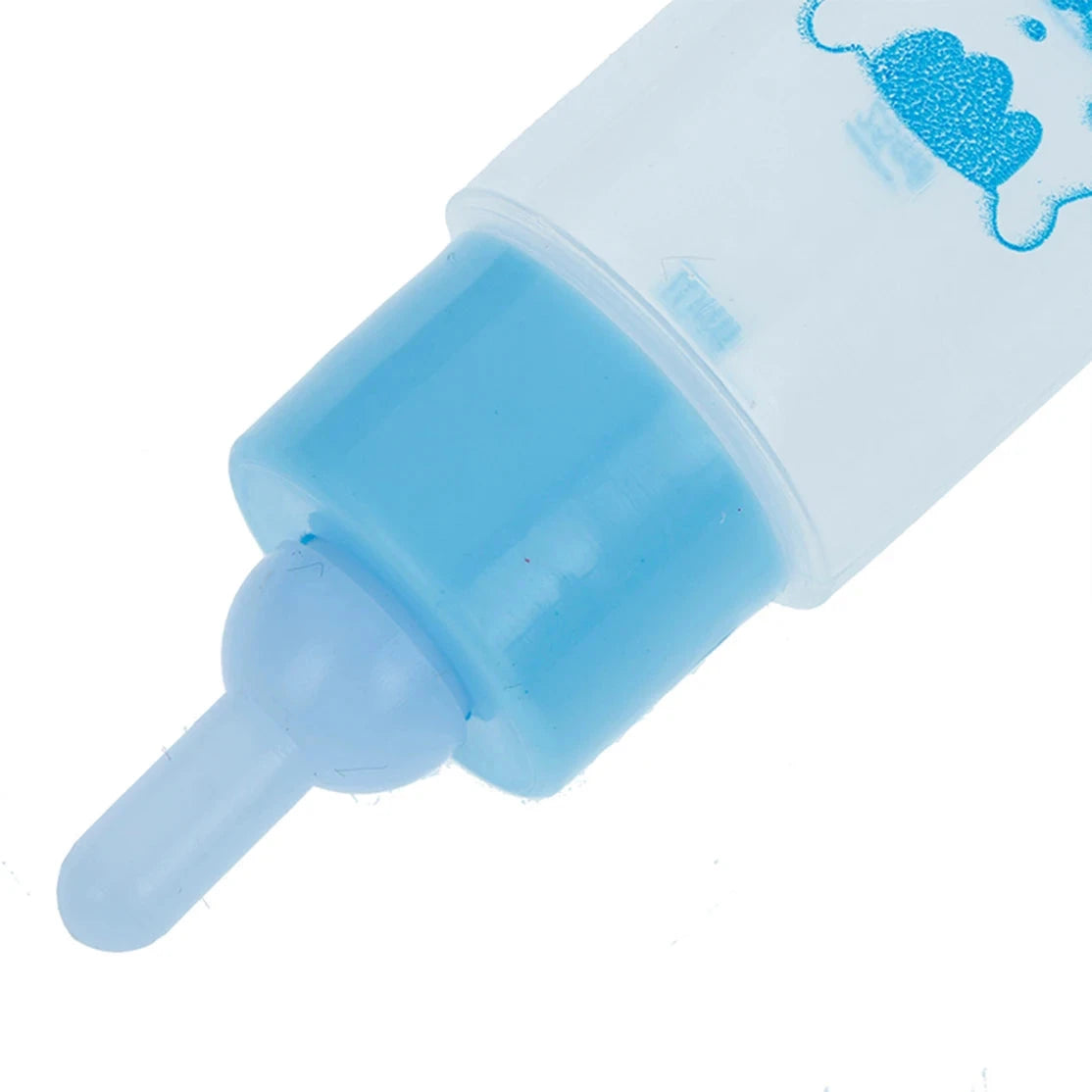 Blue Short Nipple PawFeeder Bottle