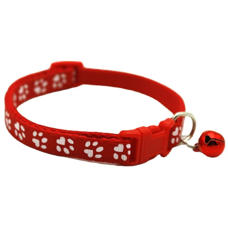 Red PawSafe Bell Collar