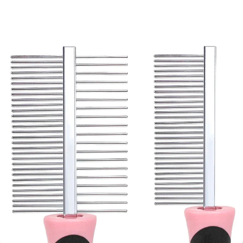 Pink-Double DualEase Comb