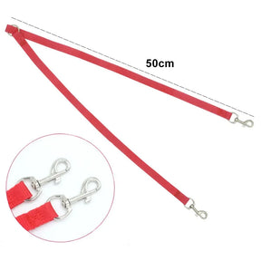 Rose Red DualWalk Leash