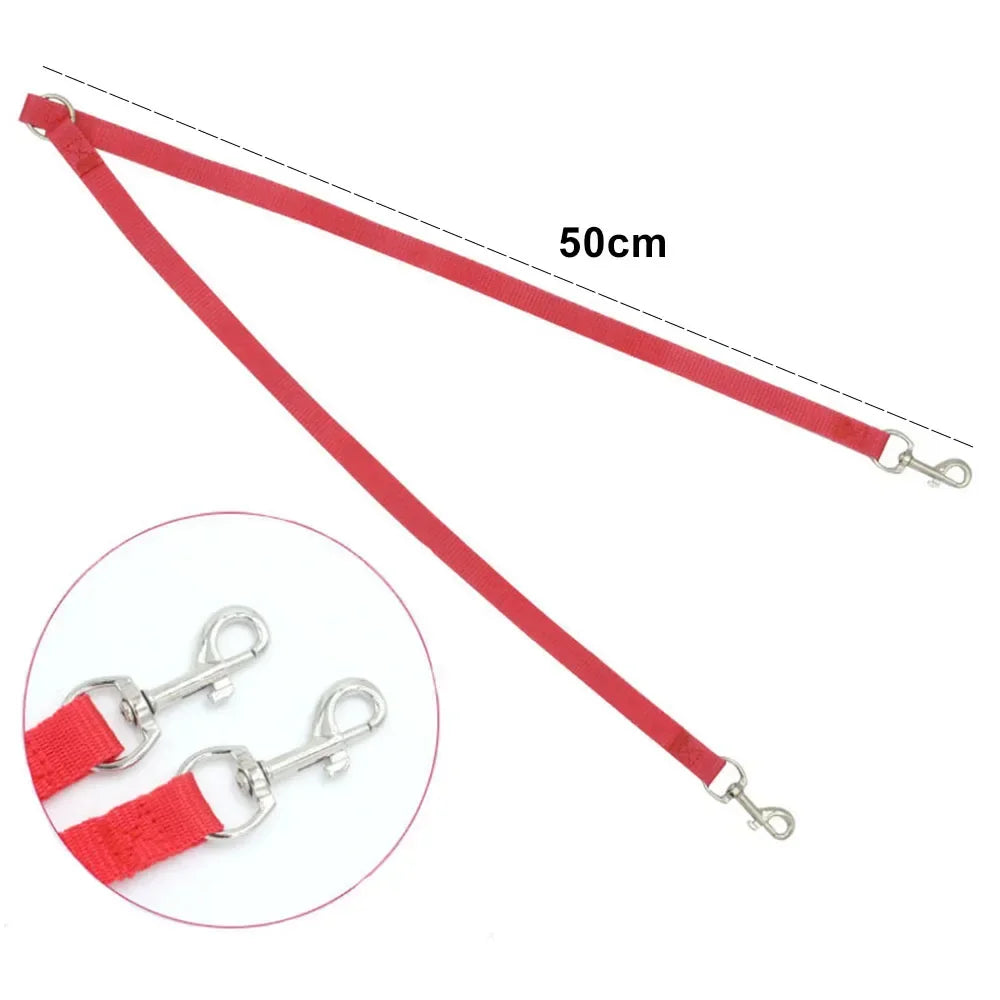 Red DualWalk Leash