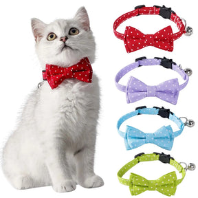 Green Bowtie CharmingKitty Collar