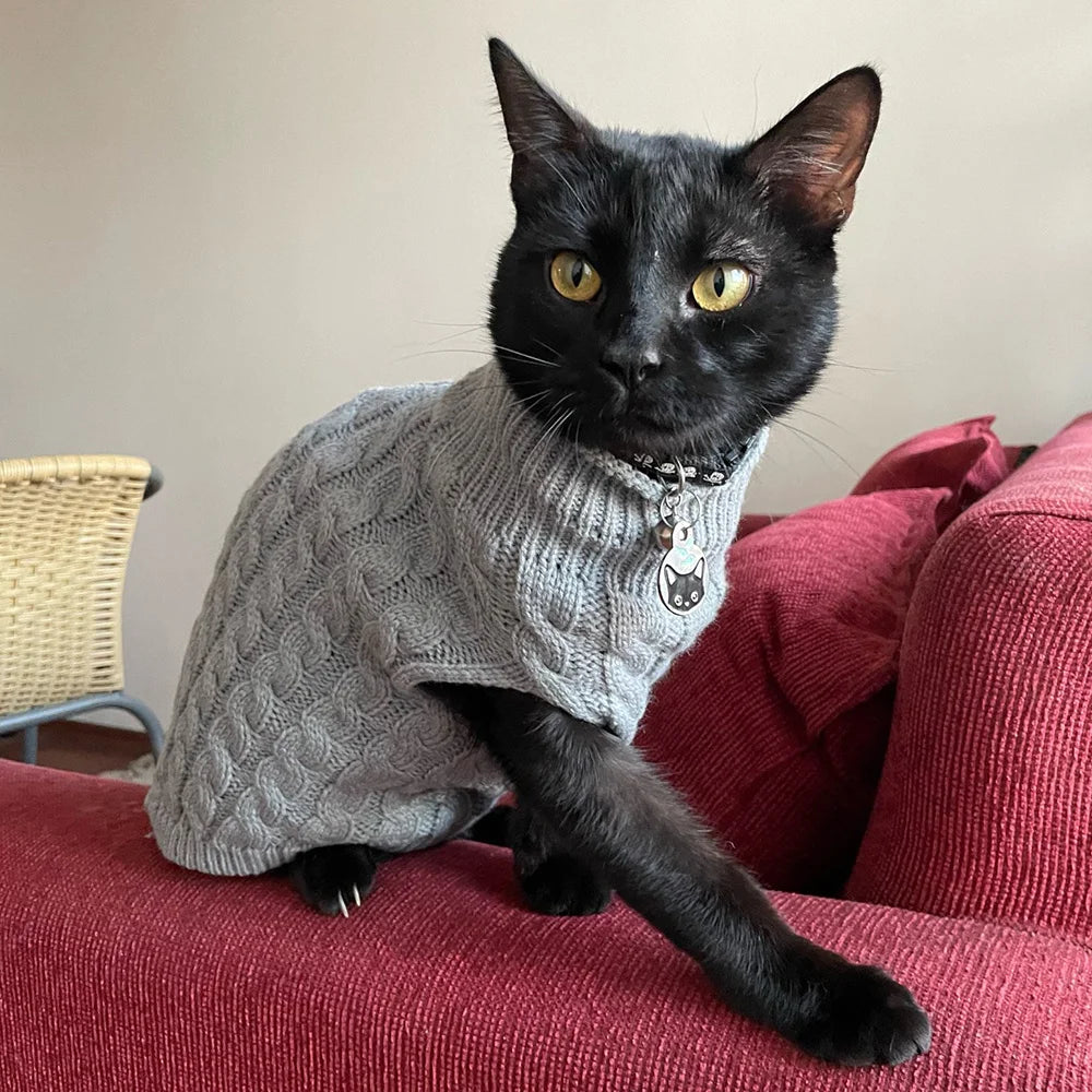 Gray CozyKnit