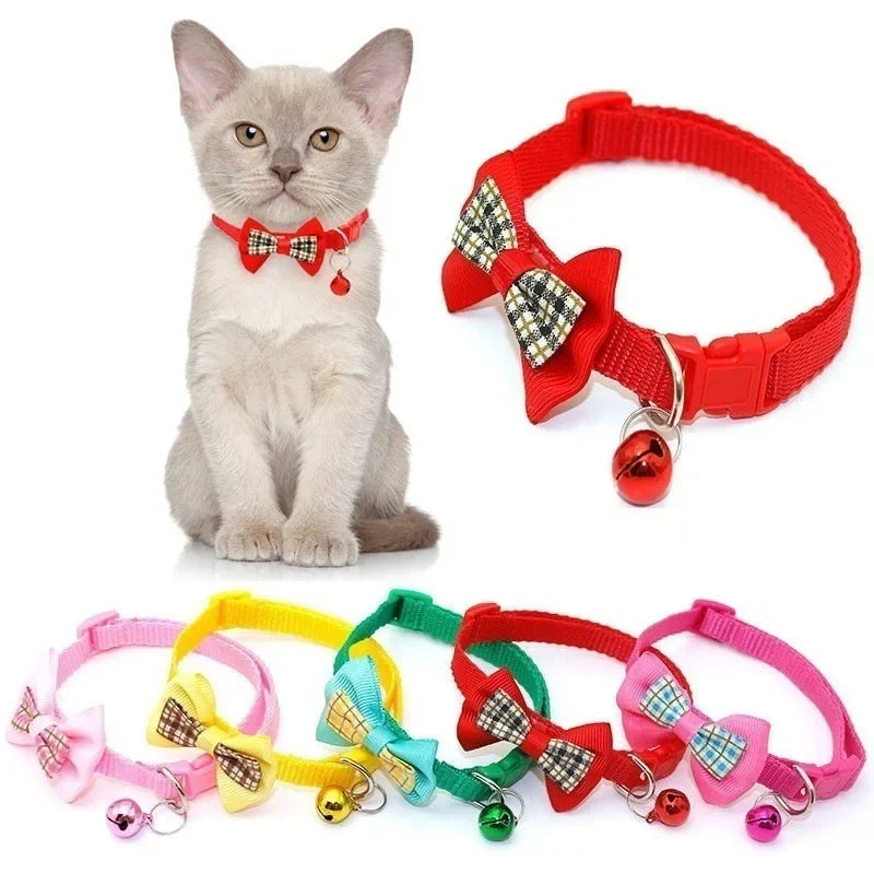 Pink PlaidJingle Collar